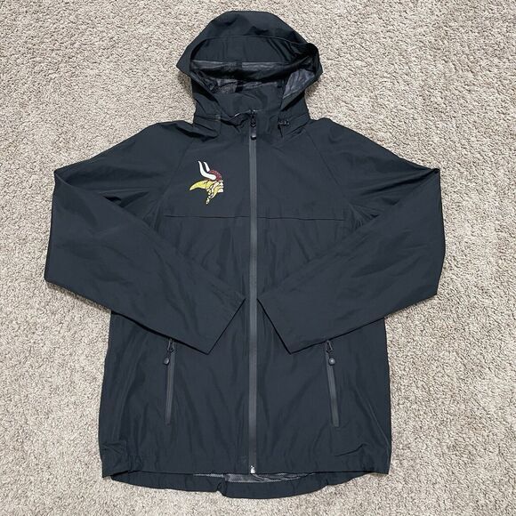 Port Authority Jackets & Blazers - Forest Grove Vikings Cheerleader Jacket Womens Medium Black Highschool Oregon